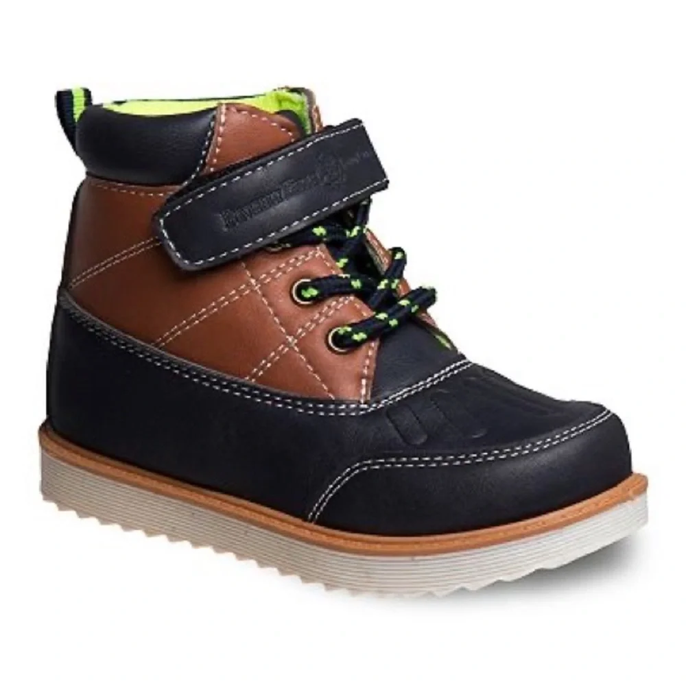 BEVERLY HILLS POLO CLUB Toddler Boys Casual Boots Size 5 NEW - Picture 1 of 14